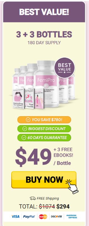 FemiPro Buy 6 Bottles